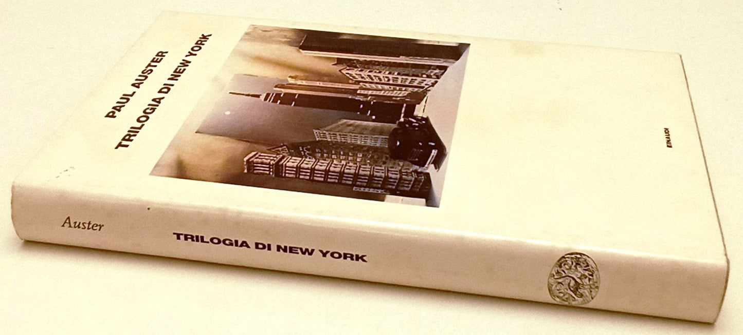 LN- TRILOGIA DI NEW YORK - PAUL AUSTER - EINAUDI -- 1A ED.- 1996- CS- XFS