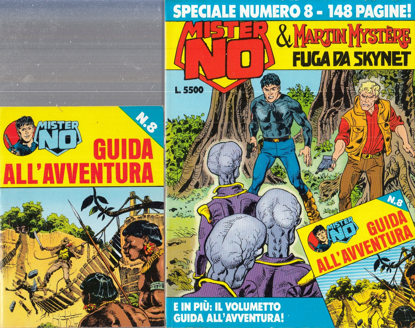FB- SPECIALE MISTER NO N.8 MARTIN MYSTERE FUGA CON ALBETTO -- BONELLI -- B - L25
