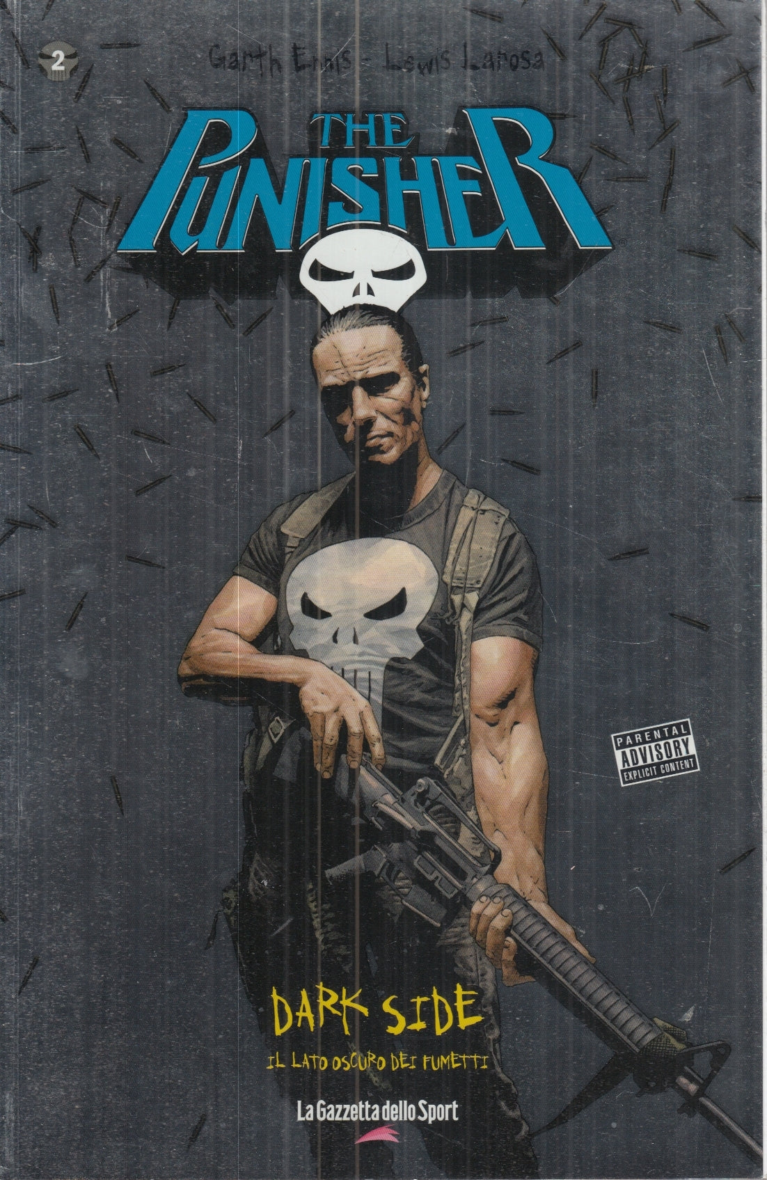 FS- DARK SIDE N.2 THE PUNISHER -- GAZZETTA DELLO SPORT -- B - L25