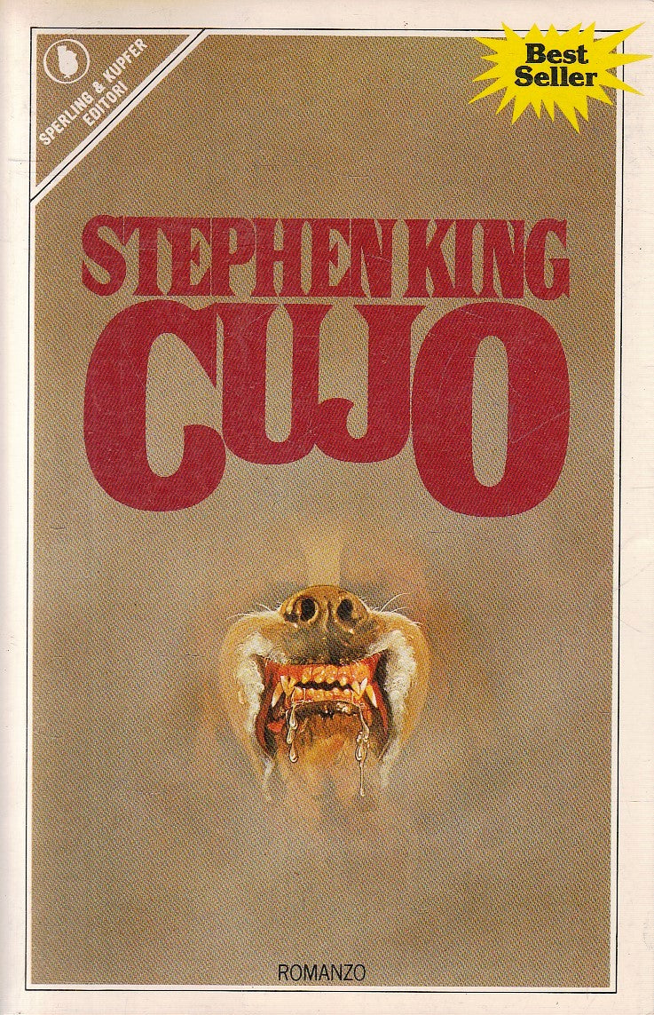 LG- CUJO - STEPHEN KING - SPERLING & KUPFER -- 1a ED. - 1983 - B - XFS