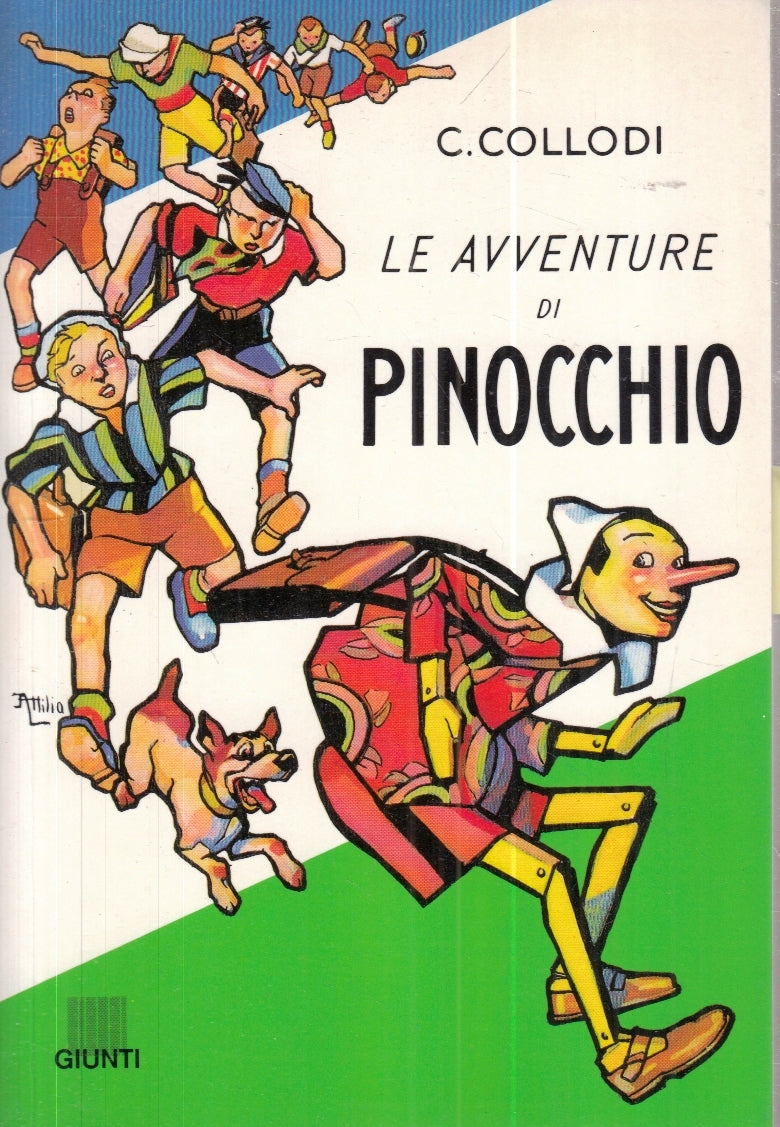 LB- LE AVVENTURE DI PINOCCHIO - CARLO COLLODI MUSSINO- GIUNTI--- 2002- B- YFS149