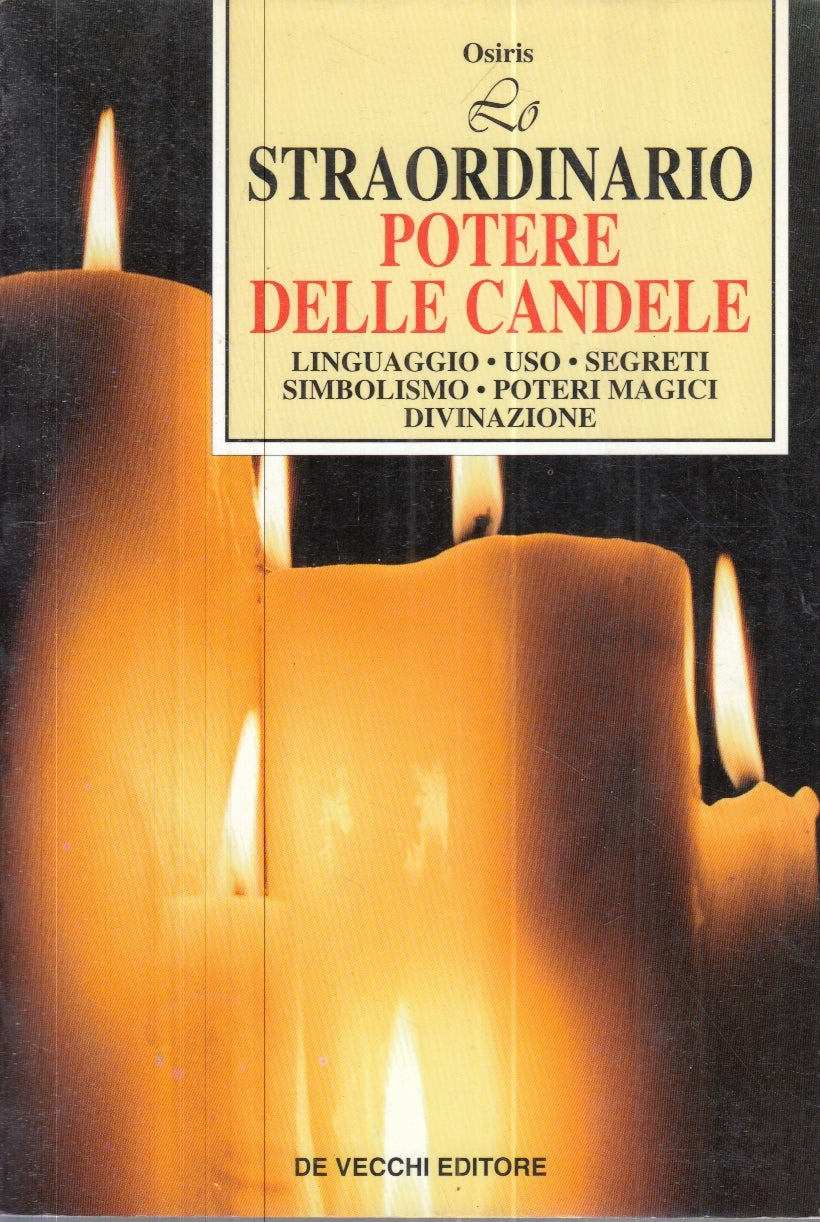 LZ- STRAORDINARIO POTERE DELLE CANDELE - OSIRIS - DE VECCHI --- 1997 - B- YFS625