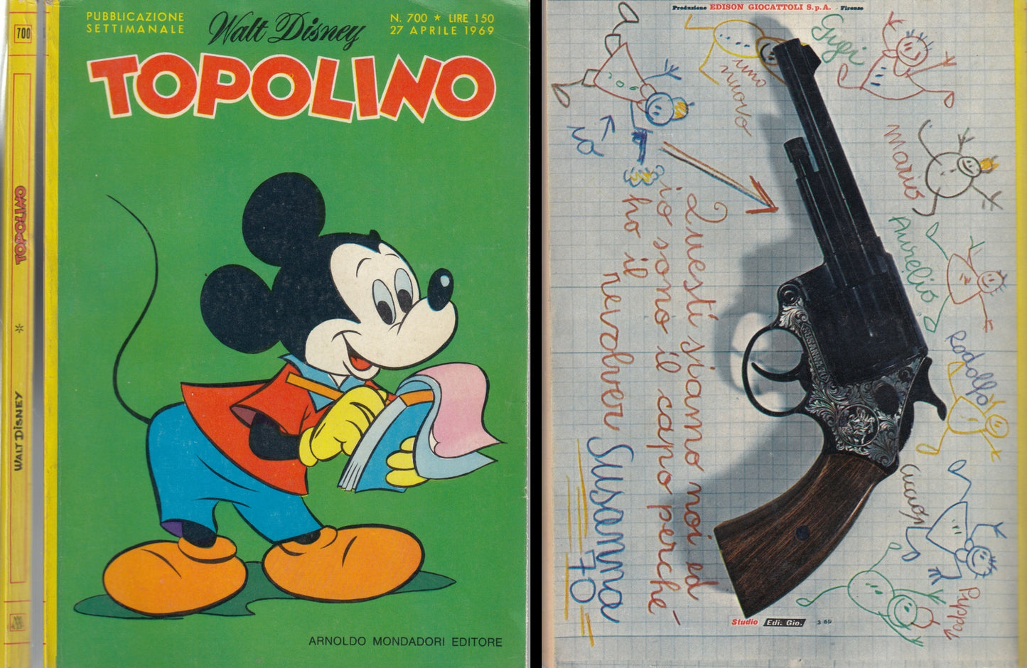 Topolino n.700 completo di bollini - Disney Mondadori - F26