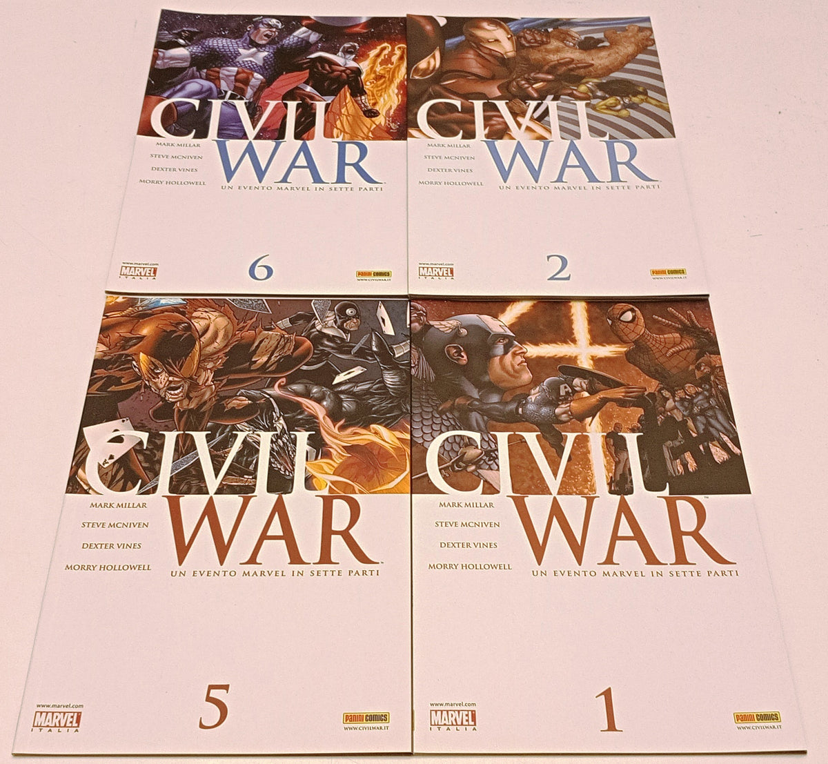 Civil War 1/7 completa - Panini - brossurato - M26