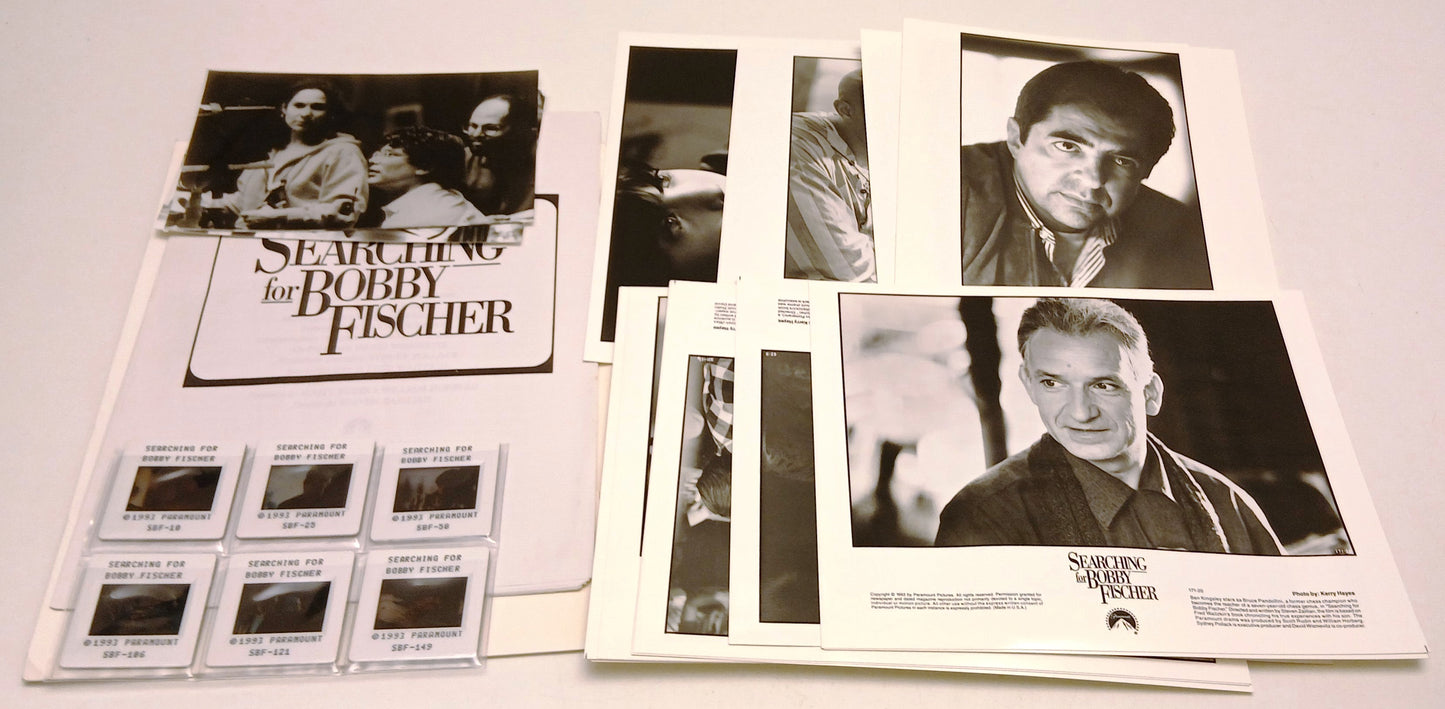 Cartella stampa film Searching for Bobby Fischer - Steven Zaillian. - RVSa842