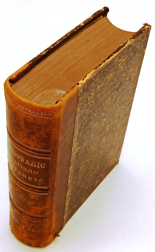 LZ- DIZIONARIO ITALIANO DANESE -- HOLTZE --- 1913 - C - ZFS83