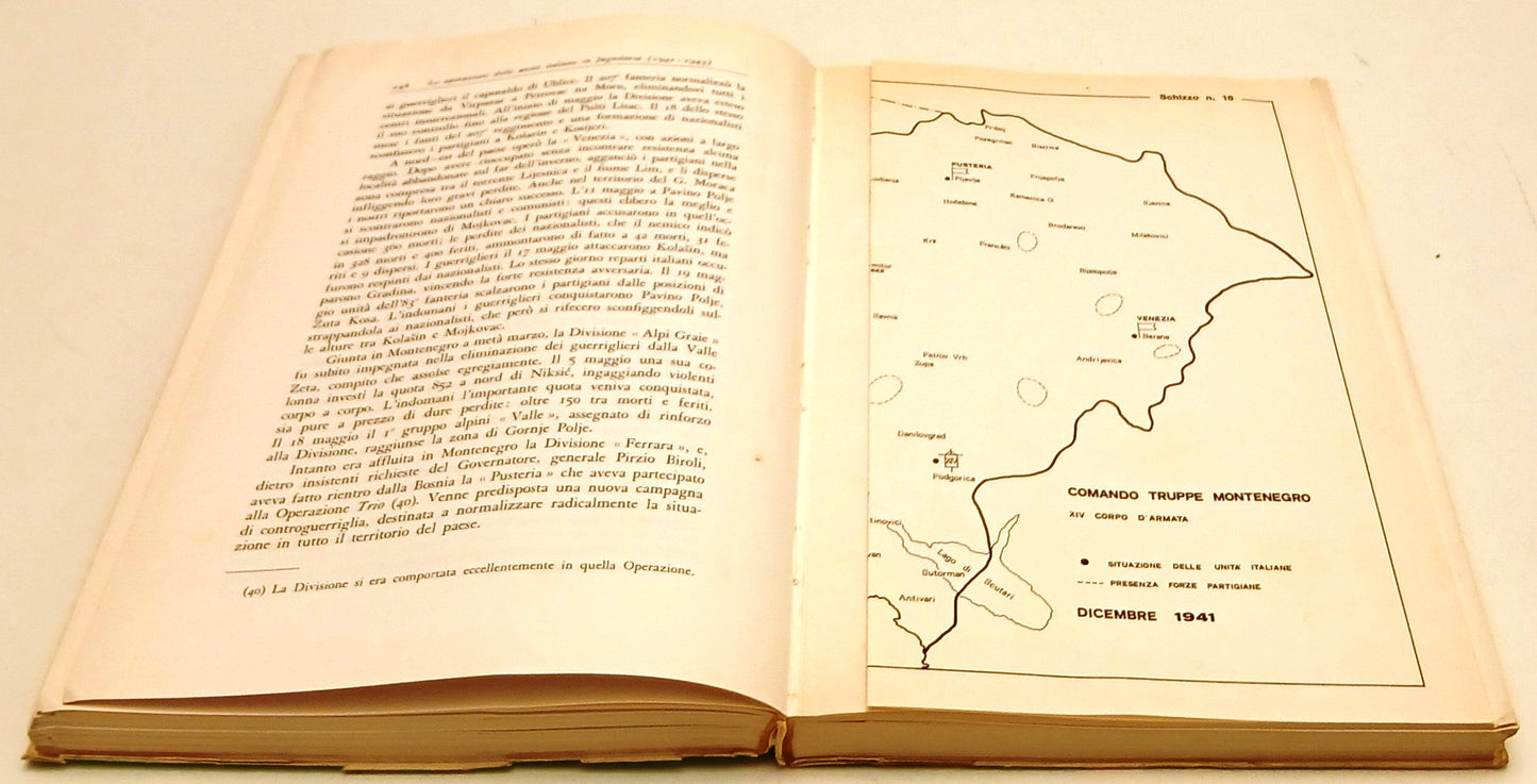 Le operazioni delle Unita' Italiane in Jugoslavia 1941-1943 - Esercito - XFS49