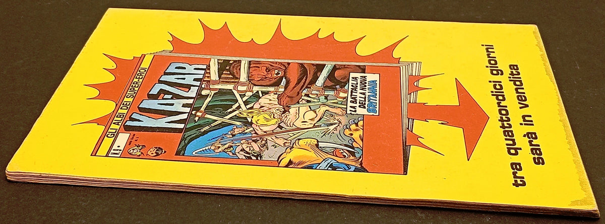 Gli albi dei Super-eroi n.8 serie Ka-zar n.2 - Corno - 1973 - L26