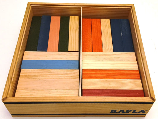 Kapla 100 Costruzioni Creative metodo Montessori in Legno Scatola completa - B26
