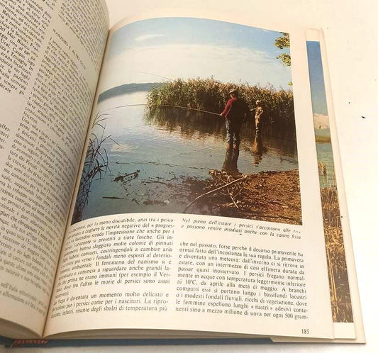 LZ- IL LIBRO DEL PESCATORE D'ACQUA DOLCE - PAGNINI MISTRETTA- FABBRI- CS- YFS820