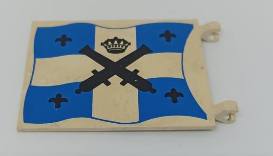 GG- LEGO ORIGINALI - BANDIERA FLAG SOLDATI IMPERIALI PIRATI BLU GRANDE- LGGpp4