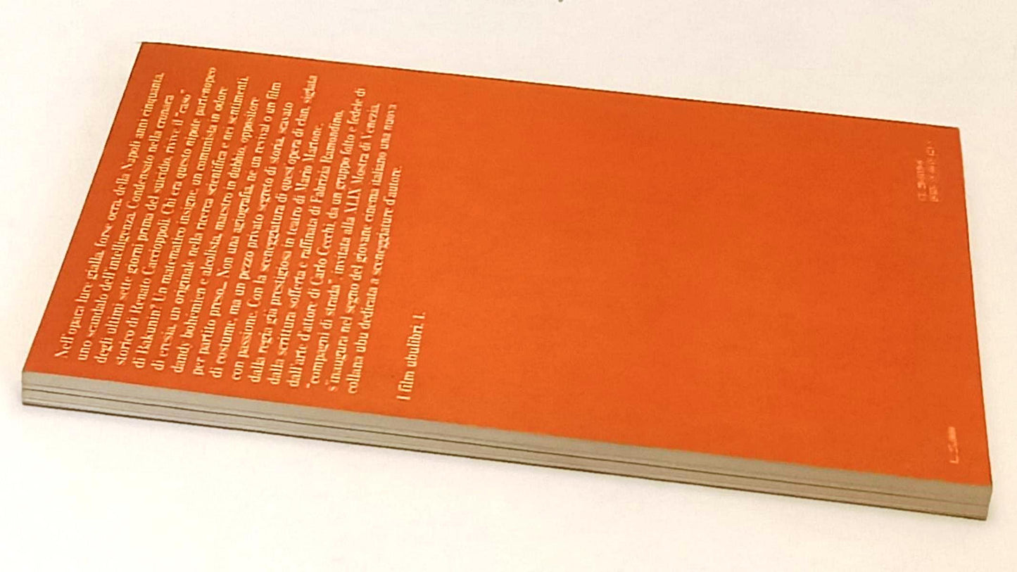 LW- MORTE DI UN MATEMATICO NAPOLETANO- RAMONDINO MARTONE- UBULIBRI- 1992- YFS332