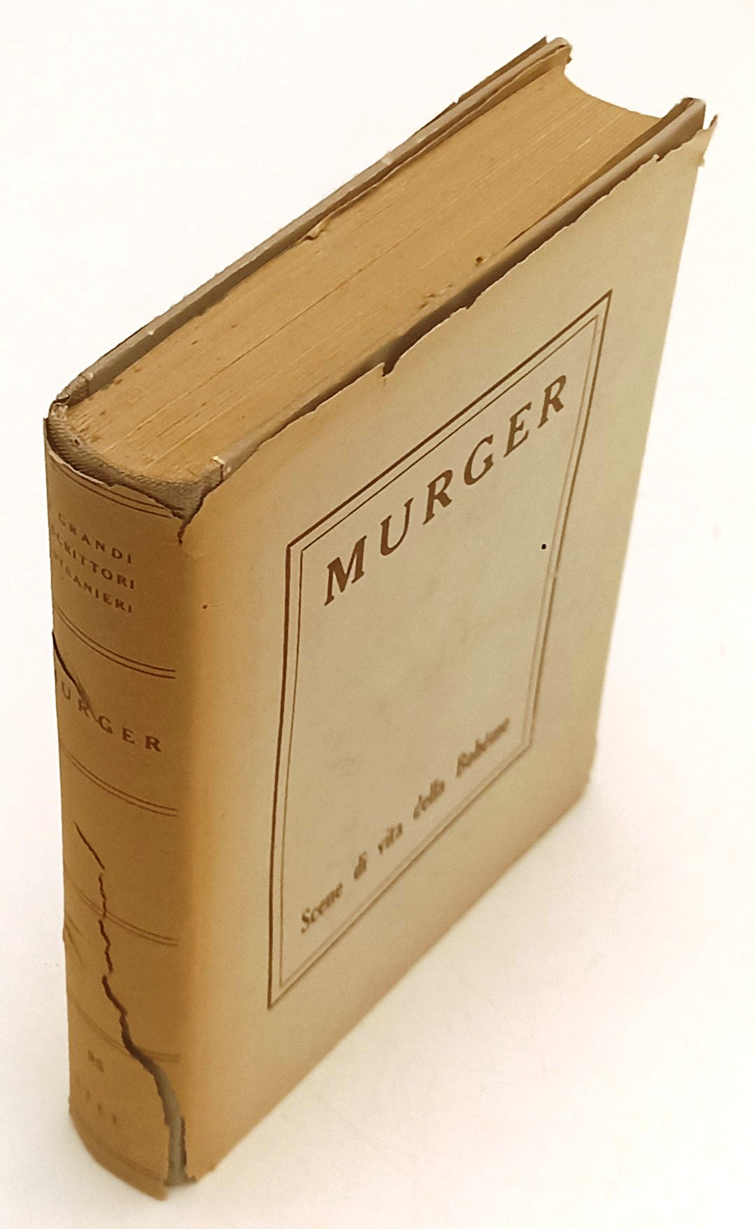 LN- SCENE DI VITA DELLA BOHEME - HENRY MURGER - UTET --- 1948 - CS - XFS145
