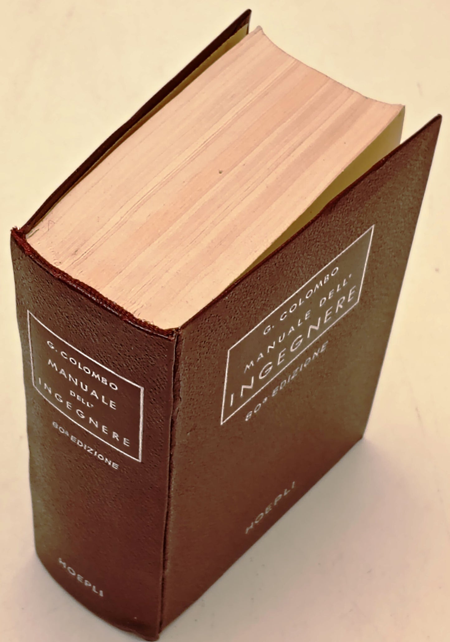Manuale dell'ingegnere Civile e industriale - Giuseppe Colombo - Hoepli - YFS421