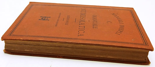 Manuale di numismatica - Solone Ambrosoli - Ulrico Hoepli Manuali - 1a ed. - XFS