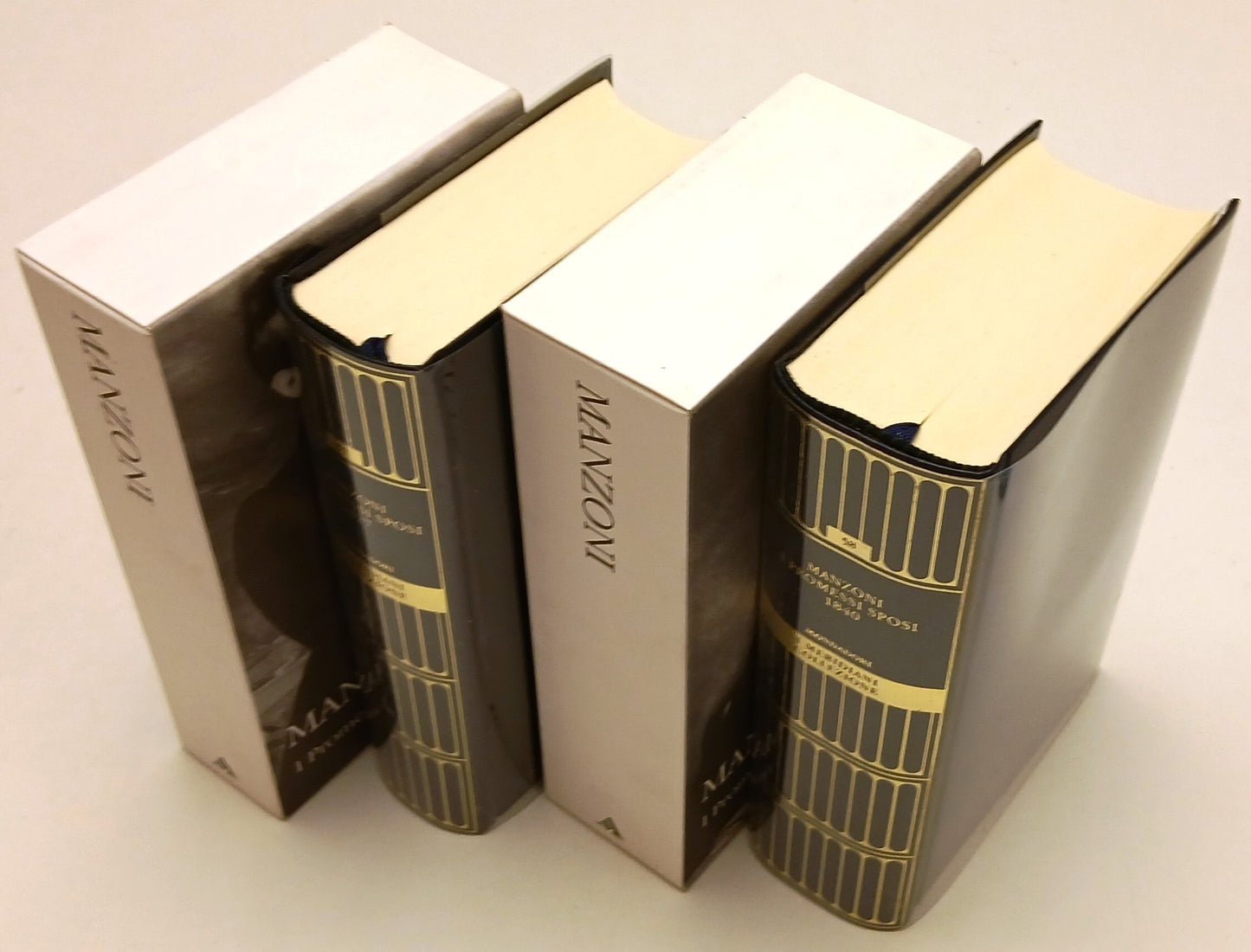 I Promessi Sposi 2 volumi 1827 1840 - Manzoni - Mondadori Panorama I meridiani