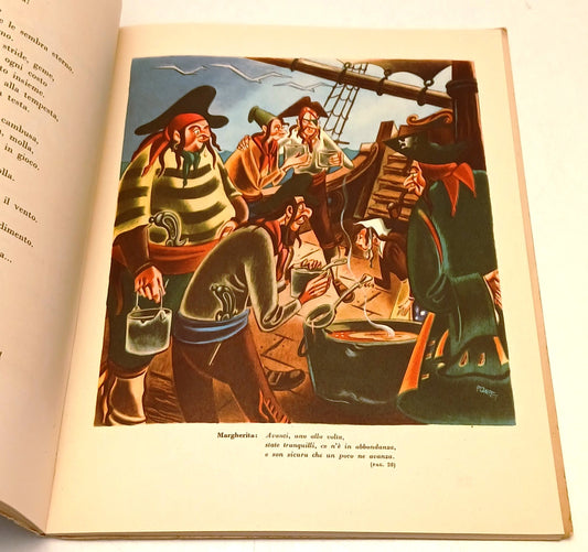 Margheritina dolcezza dei mari cinque corsari - Mario Pompei - RAI- 1954- XFS212