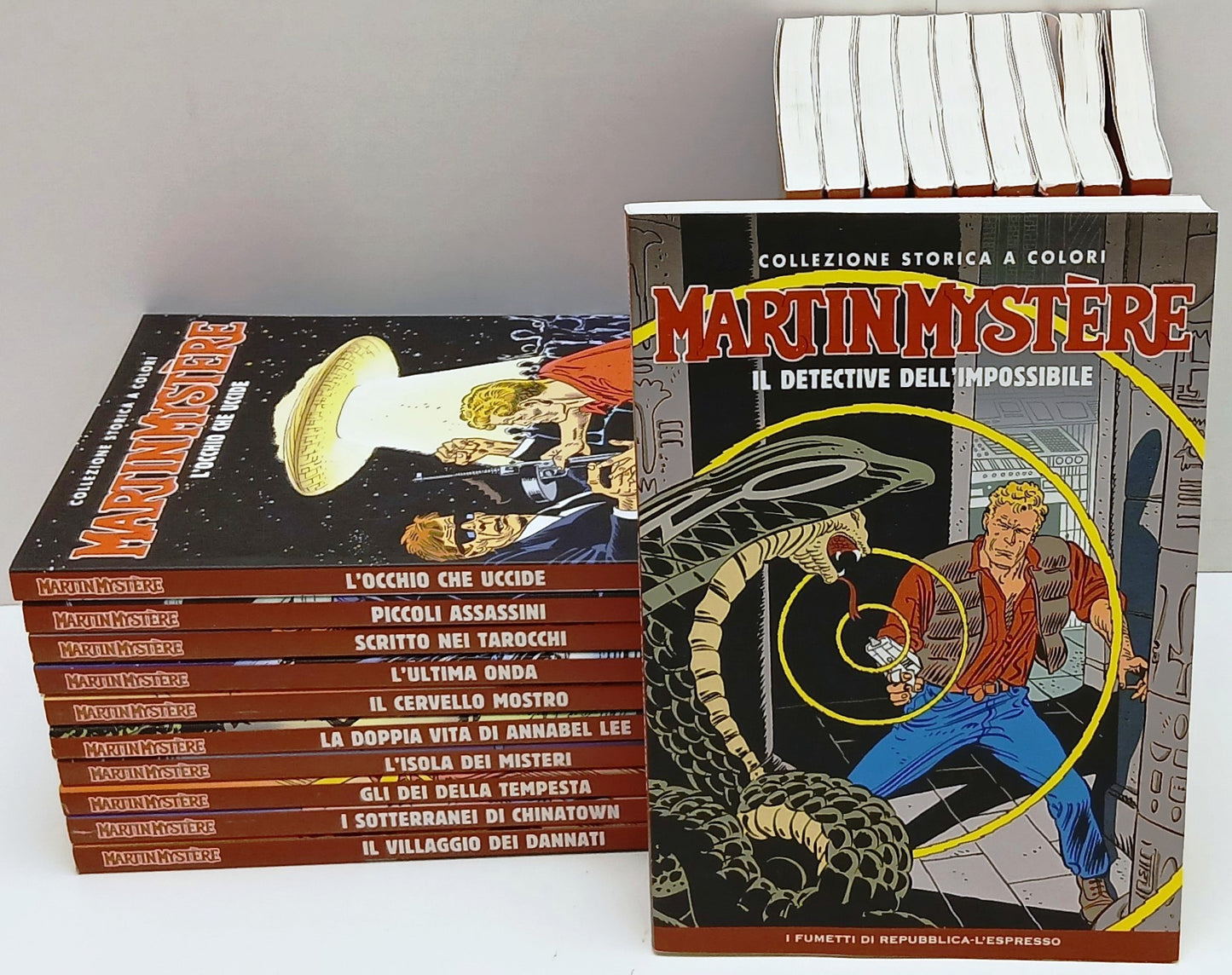 Martin Mystere 1/20 collezione storica a colori di Repubblica - completa - N25