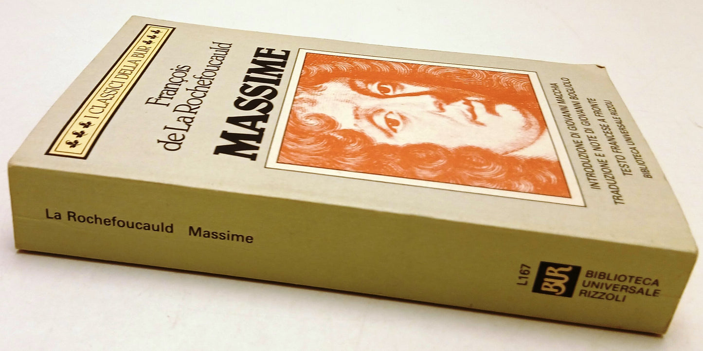 Massime - Francois de La Rochefoucauld - Rizzoli Bur - francese a fronte - XFS