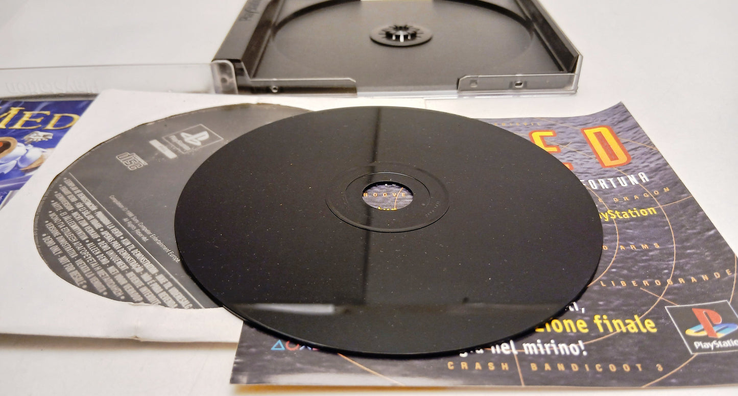 CV- Gioco PlayStation Play Station 1 PS1 Medievil - custodia e libretto - ZFS200