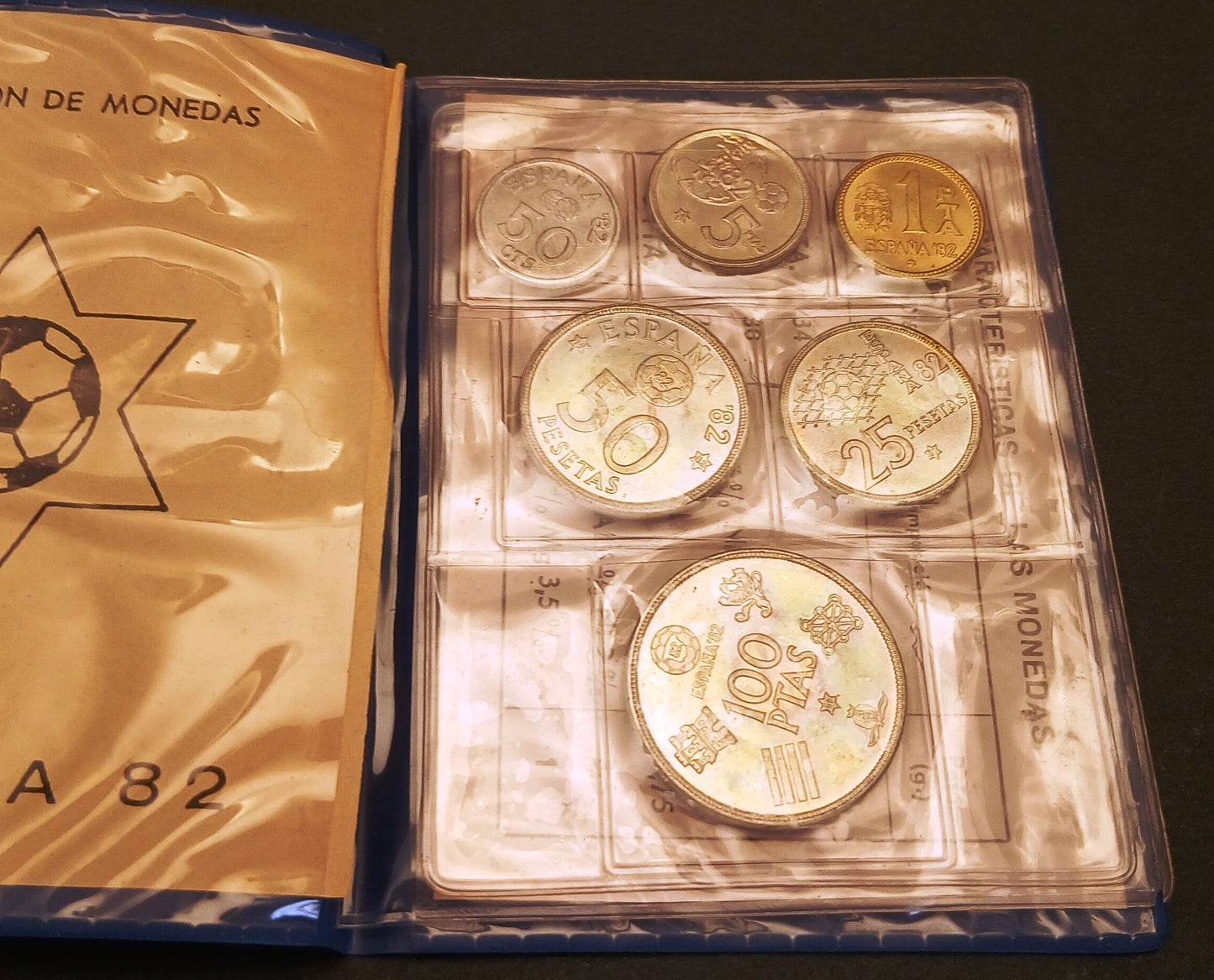 CV- Coleccion de monedas Espana Mundial 82 - RVSz178