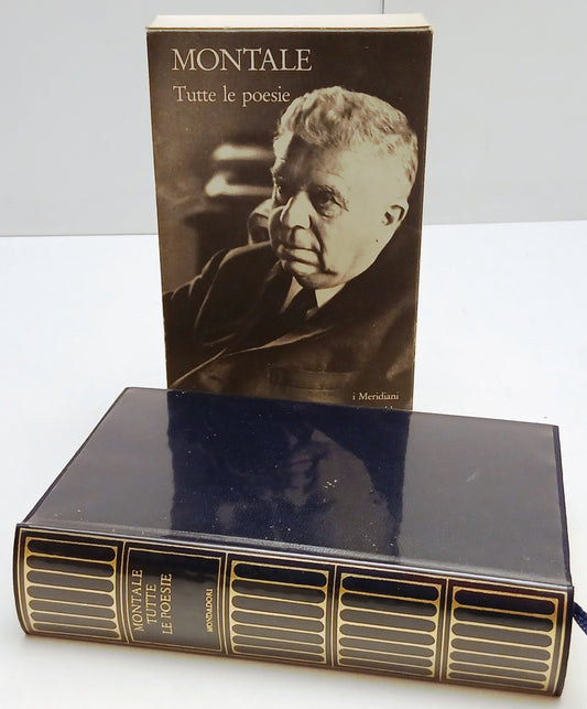 Tutte le poesie- Eugenio Montale- Mondadori Meridiani- 4a ed. 1991- astuccio-XFS