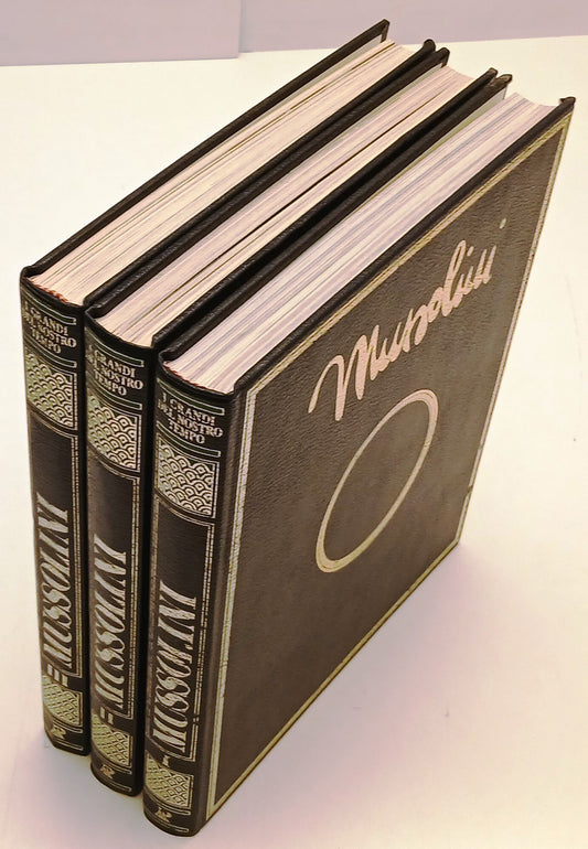 Mussolini La Repubblica di Salo' 3 volumi - Guido Gerosa - Peruzzo- 1982- YFS218