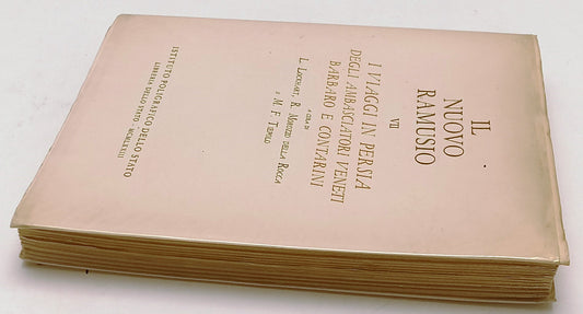 LS- IL NUOVO RAMUSIO VII VIAGGI IN PERSIA AMBASCIATORI VENETI - 1973 - B- YFS857