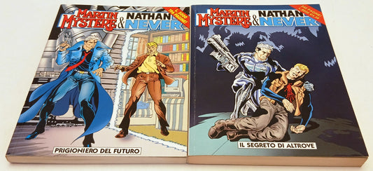 Crossover Nathan Never & Martin Miystere 2 albi Segreto altrove - Bonelli- D26