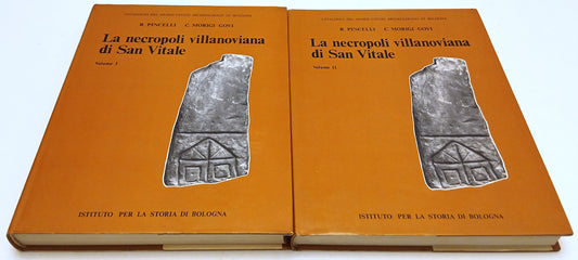 La necropoli villanoviana di San Vitale 2 volumi - Pincelli Morigi Govi - YFS363