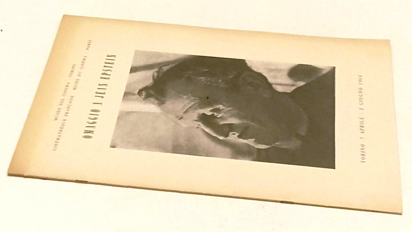 LW- OMAGGIO A JEAN EPSTEIN - MUSEO CINEMA TORINO CINEMATHEQUE FRANCAISE - YFS521