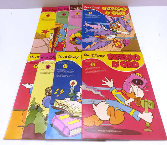 FD- PAPERINO D'ORO LOTTO 8 NUMERI -- DISNEY MONDADORI - 1979/1980 - B - B25