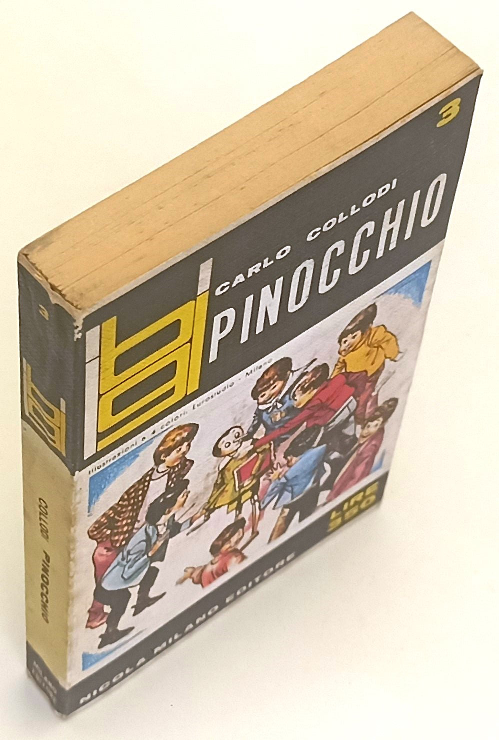 LB- PINOCCHIO ILLUSTRATO - CARLO COLLODI - NICOLA MILANO --- 1966 - B - XFS95