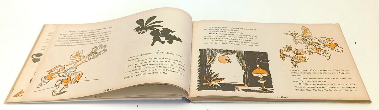 LB- POLDO E PAOLA NEL REGNO DEGLI INSETTI - NINO PAGOTTO FABULA- CICOGNA- YFS699