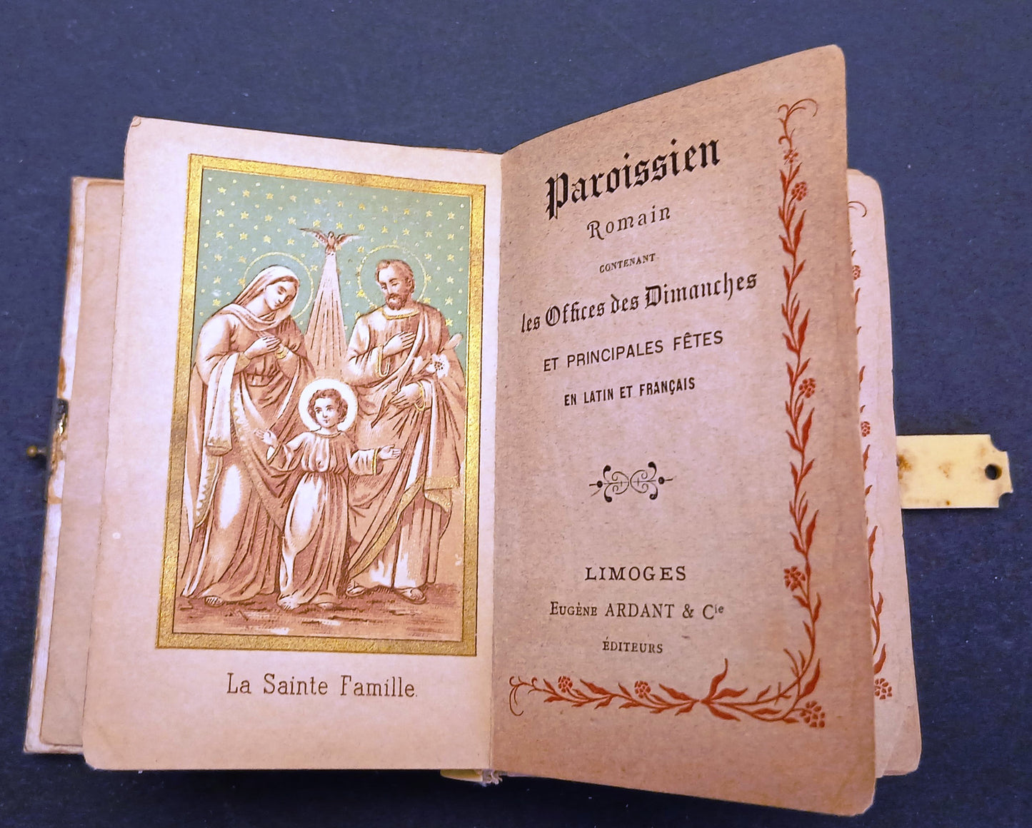 Paroissien Romain Offices Dimanches Messa domenica - Limoges Ardant 1917- LCH19