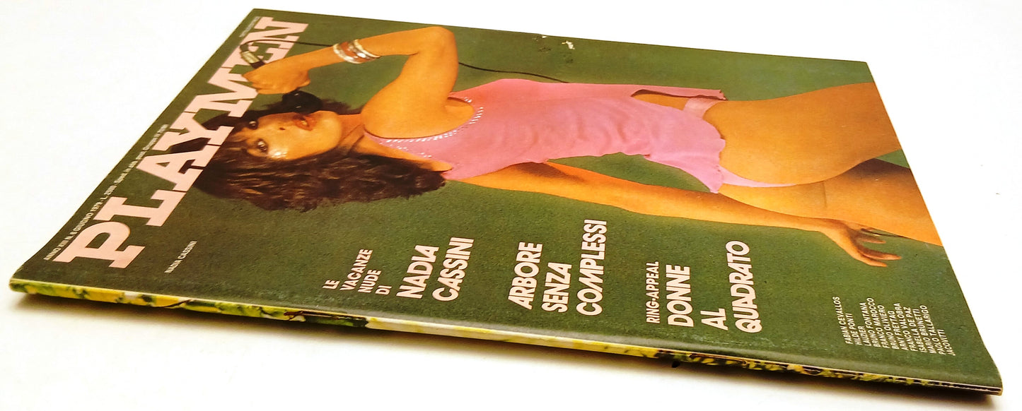 Rivista Playmen 6 giugno 1979 Nadia Cassini completa di posterino - RVSa872