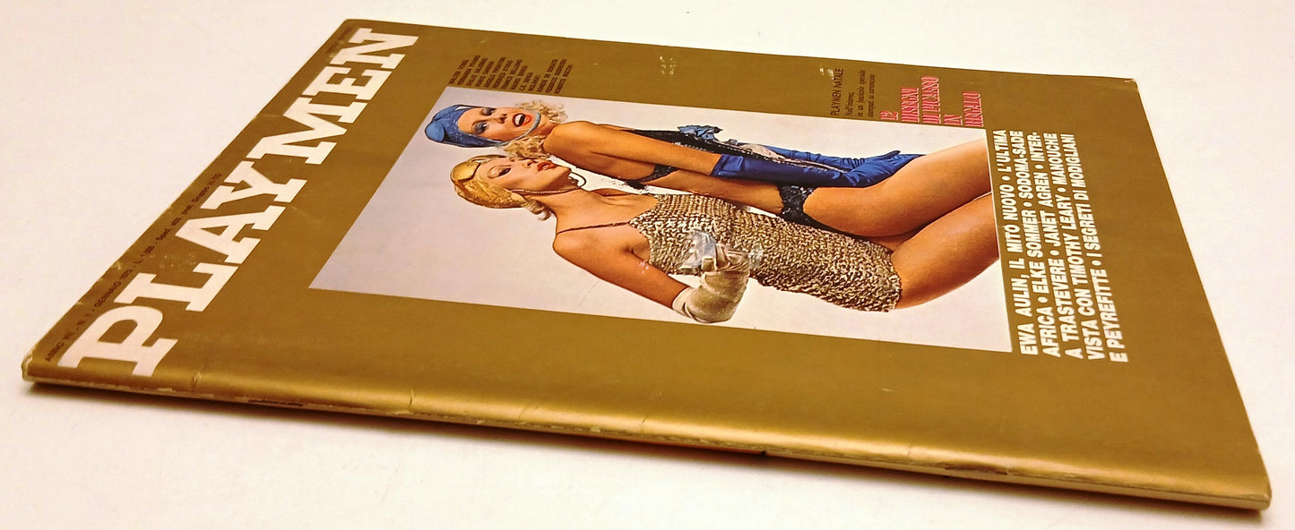 Rivista Playmen 1 gennaio 1973 completa di posterino - RVSa873