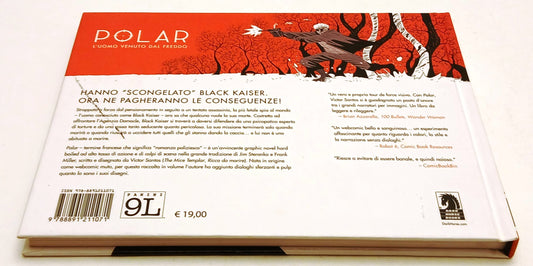 Polar L'uomo venuto dal freddo- Victor Santos- Panini 9L- 1a ed.- cartonato- A26