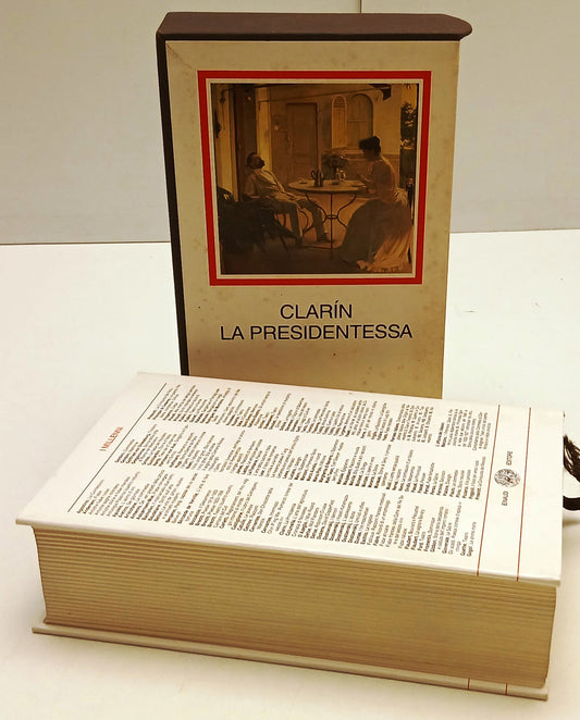 La presidentessa - Clarin - Einaudi I Millenni - 1a ed. - cofanetto - XFS
