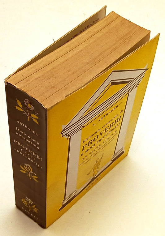 Dizionario comparato di Proverbi 7 lingue - Arthaber- Hoepli- anastatica- ZFS114