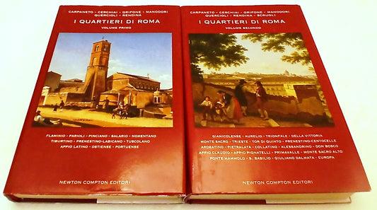 I quartieri di Roma 2 volumi - Rendina - Newton - 1a ed. - ZFS251