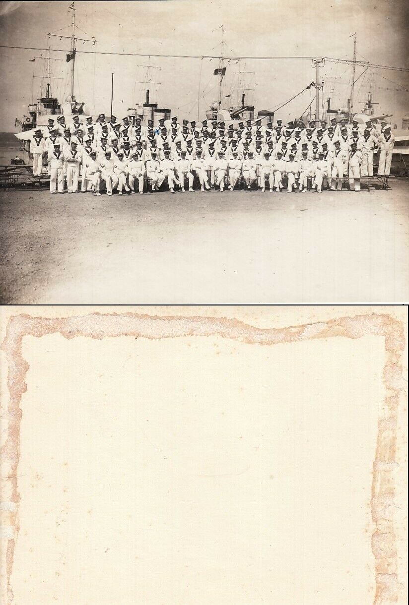 CC- FOTO ORIGINALE EQUIPAGGIO CACCIATORPEDINIERI ITALIANI WW2 - XFS65 RFX77