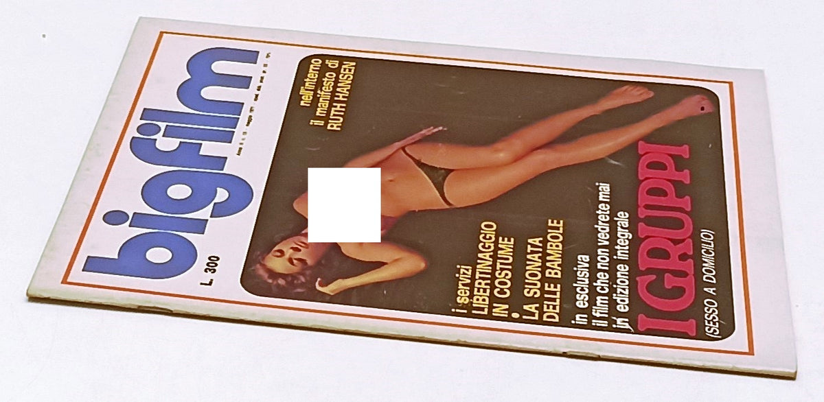 LX- RIVISTA BIGFILM N.15 1971 MANIFESTO RUTH HANSEN I GRUPPI - RVSa460