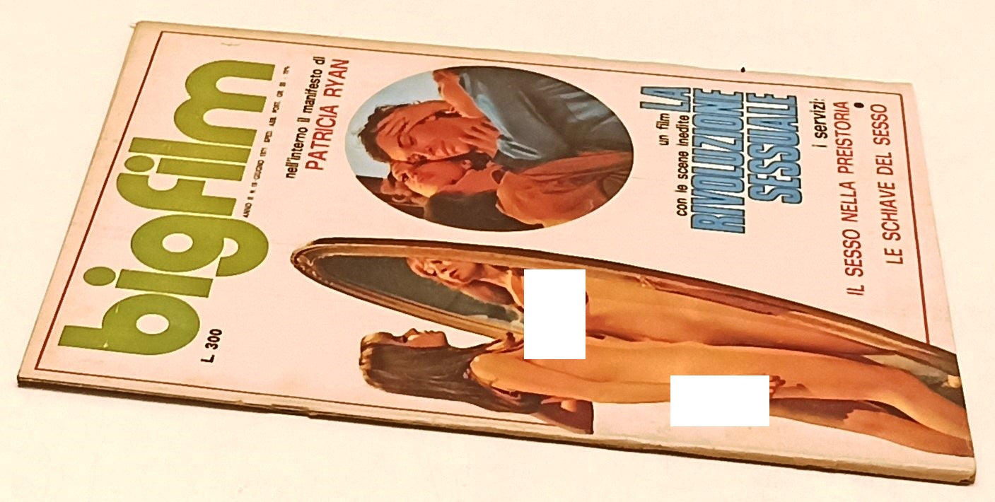 LX- RIVISTA BIGFILM N.16 1971 MANIFESTO PATRICIA RYAN RIVOLUZIONE - RVSa459