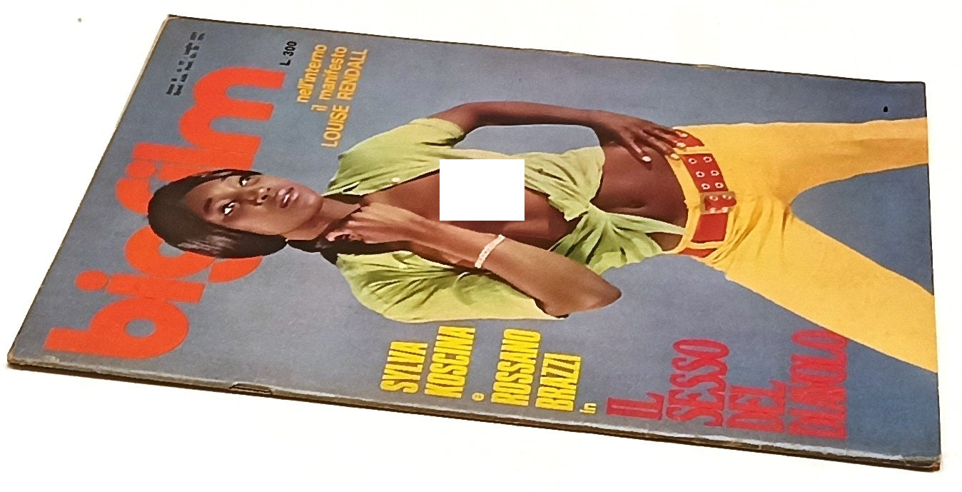 LX- RIVISTA BIGFILM N.17 1971 MANIFESTO LOUISE RENDALL SESSO DIAVOLO - RVSa461