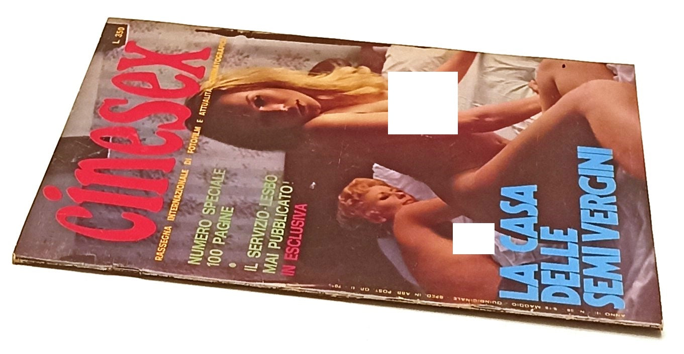 LX- RIVISTA CINESEX ANNO III N.38 1971 LA CASA DELLE SEMI VERGINI - RVSa468