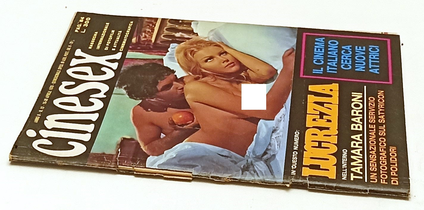 LX- RIVISTA CINESEX ANNO III N.40 1971 LA STAGIONE DEI SENSI - RVSa480