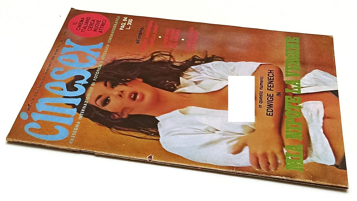 LX- RIVISTA CINESEX ANNO II N.19 LUGLIO 1970 EDWIGE FENECH MIA NIPOTE - RVSa451