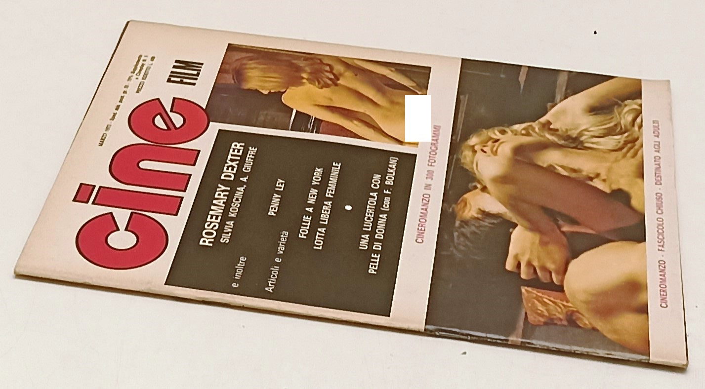 LX- RIVISTA CINE FILM N.5 1977 CINEROMANZO DEXTER SILVIA KOSCINA BOLKAN- RVSa456