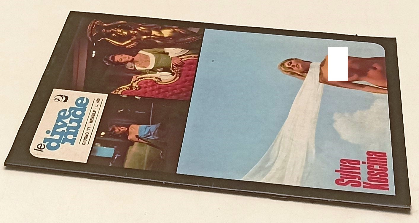 LX- RIVISTA LE DIVE NUDE 2 1971 SYLVIA KOSCINA - RVSa466